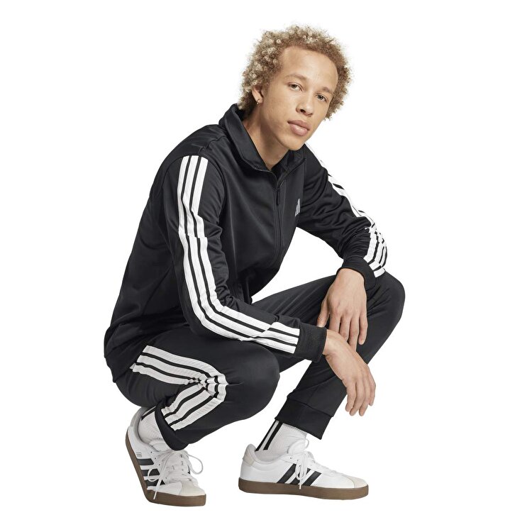 adidas 3 Stripes Traning Erkek Siyah Eşofman Takımı