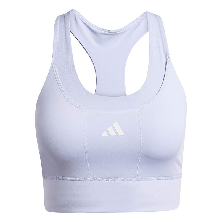 adidas Run Pkt Ms Kadın Mor Bisiklet Yaka Sporcu Sütyeni