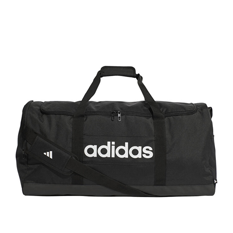 leonoah adidas Linear Duffel L Unisex Siyah Spor Çantası JE8344 - Sporthink