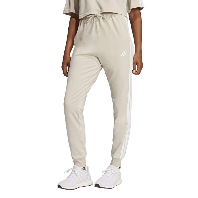 adidas 3-Stripes Essentials Kadın Ekru Eşofman Altı