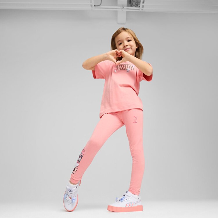 Puma Puma X Hk&Fr Kız Çocuk Pembe Tayt