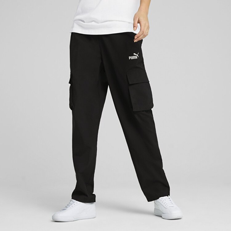 Puma Essentials No 1 Logo Kadın Siyah Pantolon