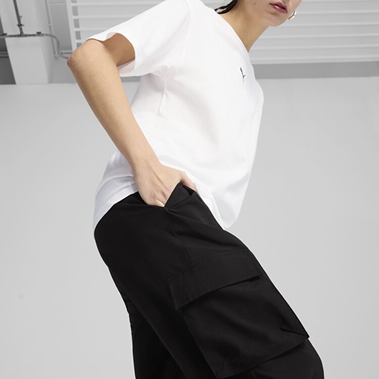 Puma Essentials No 1 Logo Kadın Siyah Pantolon