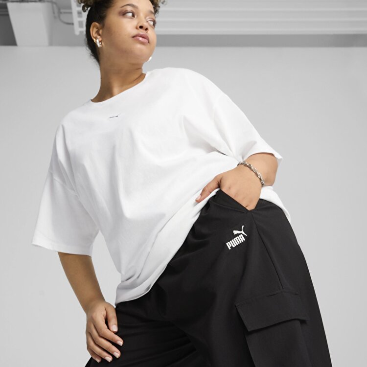 Puma Essentials No 1 Logo Kadın Siyah Pantolon