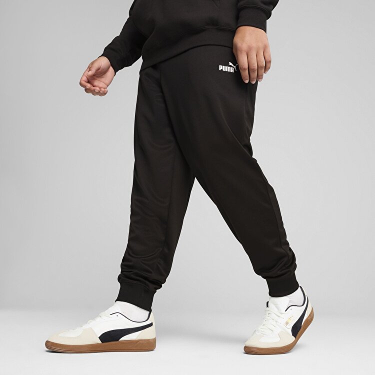 Puma Essentials No 1 Logo Poly Erkek Siyah Eşofman Altı