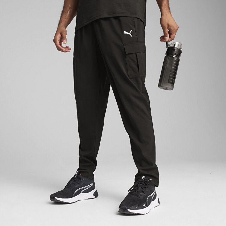 Puma Tad Tech Woven Cargo Erkek Siyah Eşofman Altı 52613601