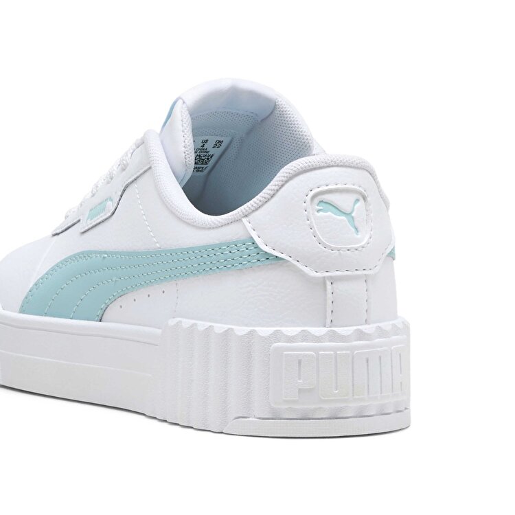 Puma Carina 3.0 Çocuk Beyaz Sneaker - Görsel 5