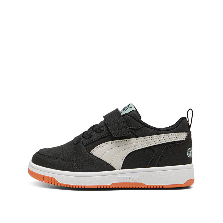 Puma Rebound V6 Lo Mid 90s Ac Çocuk Siyah Sneaker - Görsel 2