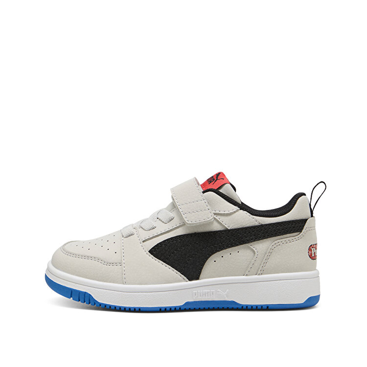 Puma Rebound V6 Lo Mid 90s Ac Çocuk Bej Sneaker - Görsel 2