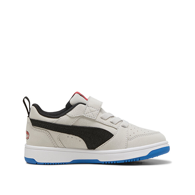 Puma Rebound V6 Lo Mid 90s Ac Çocuk Bej Sneaker - Görsel 3