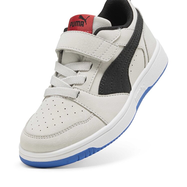 Puma Rebound V6 Lo Mid 90s Ac Çocuk Bej Sneaker - Görsel 4