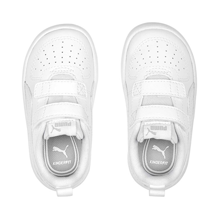Puma Rickie V Bebek Beyaz Sneaker - Görsel 4