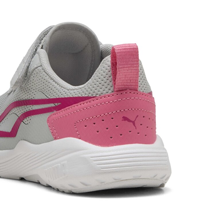 Puma All Day Active Ac Çocuk Gri Koşu Ayakkabısı - Görsel 5