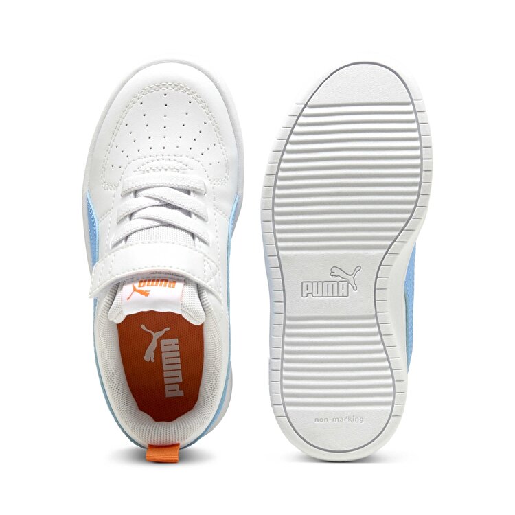 Puma Rickie Ac Çocuk Beyaz Sneaker - Görsel 6