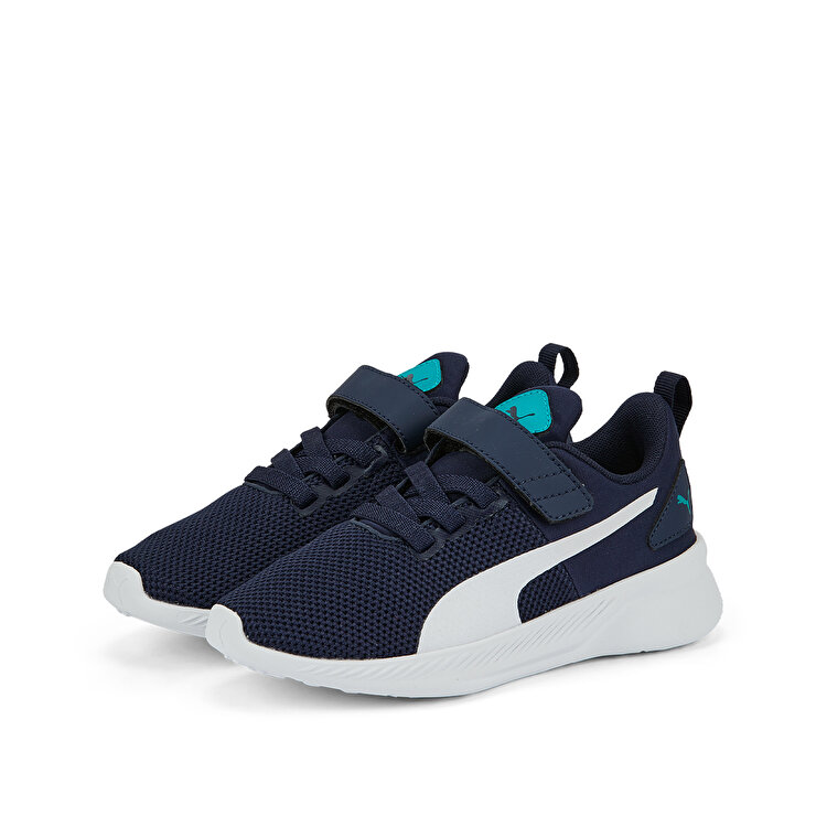 Puma Flyer Runner V Çocuk Lacivert Koşu Ayakkabısı - Görsel 4
