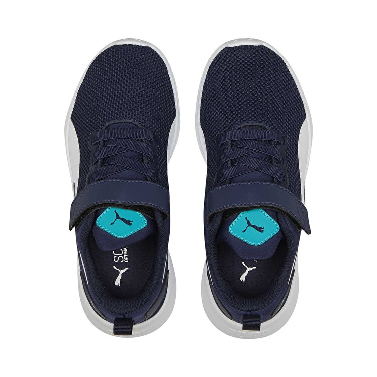 Puma Flyer Runner V Çocuk Lacivert Koşu Ayakkabısı - Görsel 5