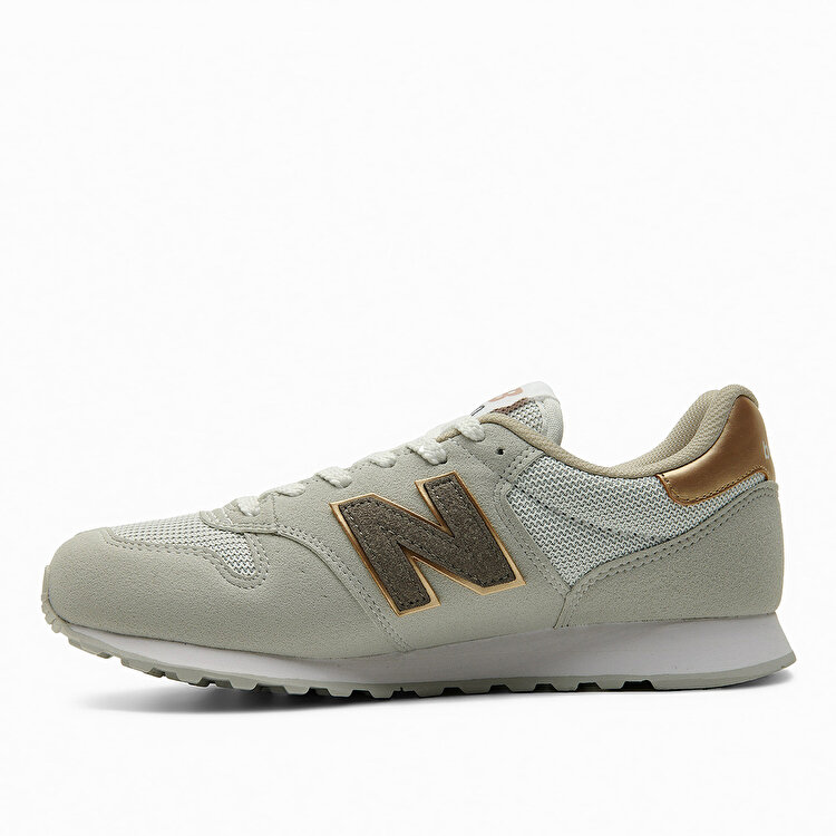 New Balance 500 Kadın Gri Spor Ayakkabı - Görsel 3