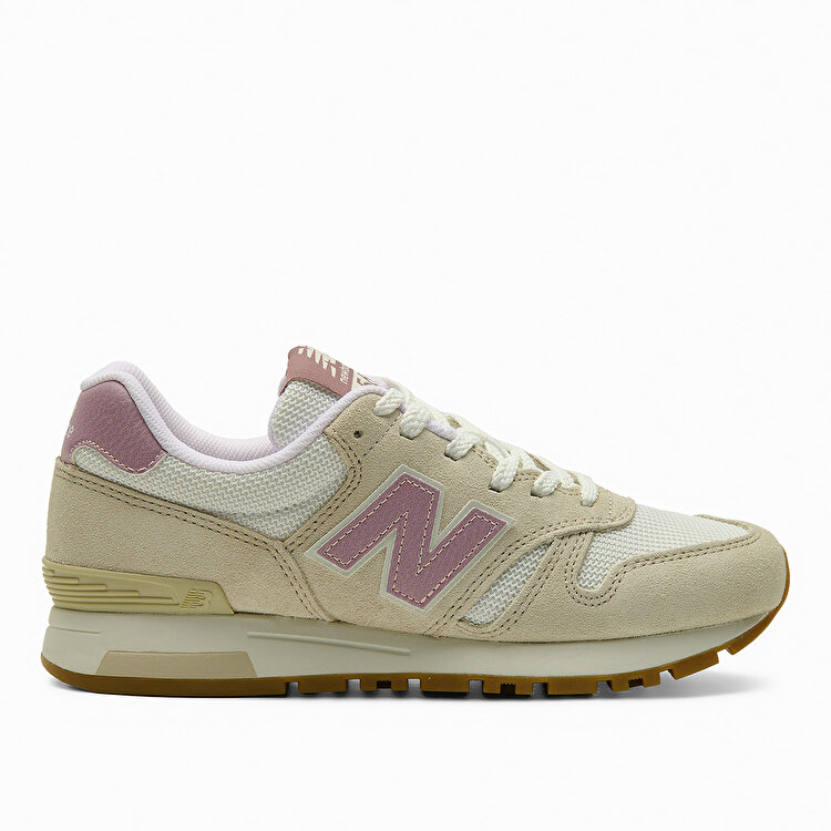 New Balance 565 Kadın Bej Spor Ayakkabı - Görsel 2