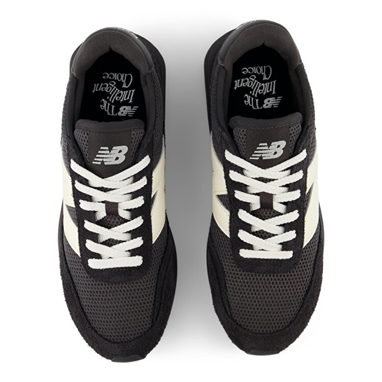 New Balance 370 Siyah Spor Ayakkabı - Görsel 4