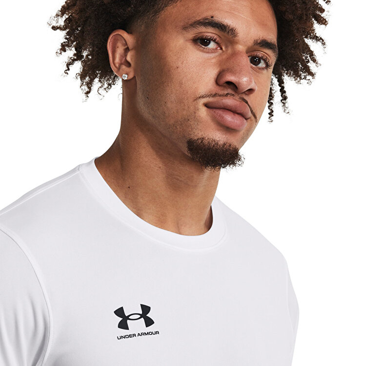 Under Armour Challenger Train Erkek Beyaz Yuvarlak Yaka Tişört
