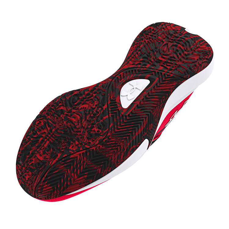 Under Armour Lockdown 7 Erkek Kırmızı Basketbol Ayakkabısı - Görsel 6
