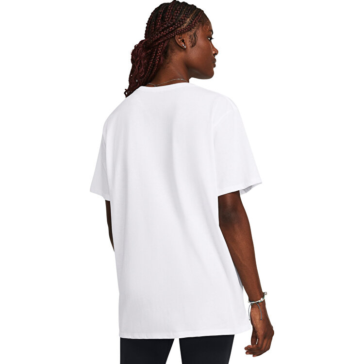 Under Armour Campus Oversize Kadın Beyaz Tişört