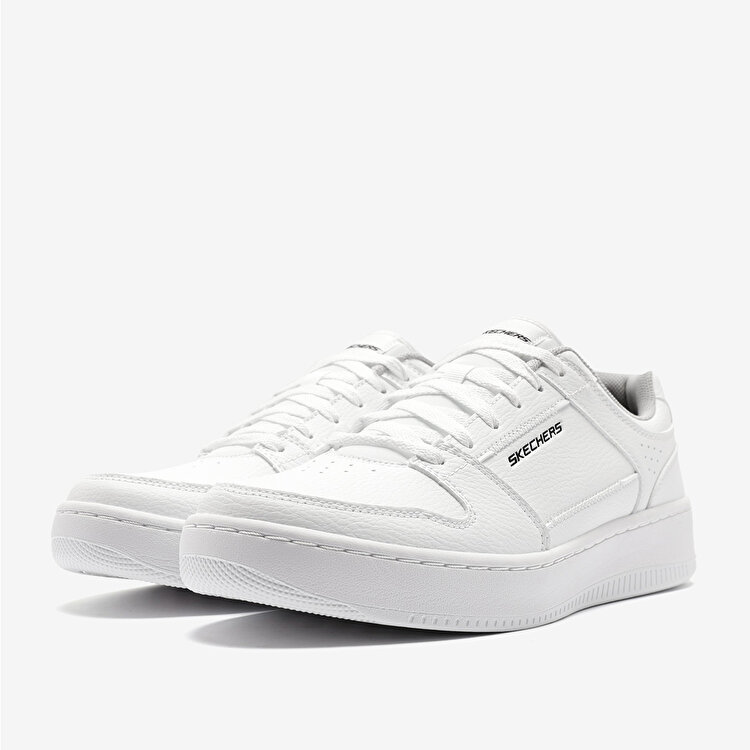 Skechers Sport Court 92 Erkek Beyaz Sneaker - Görsel 4