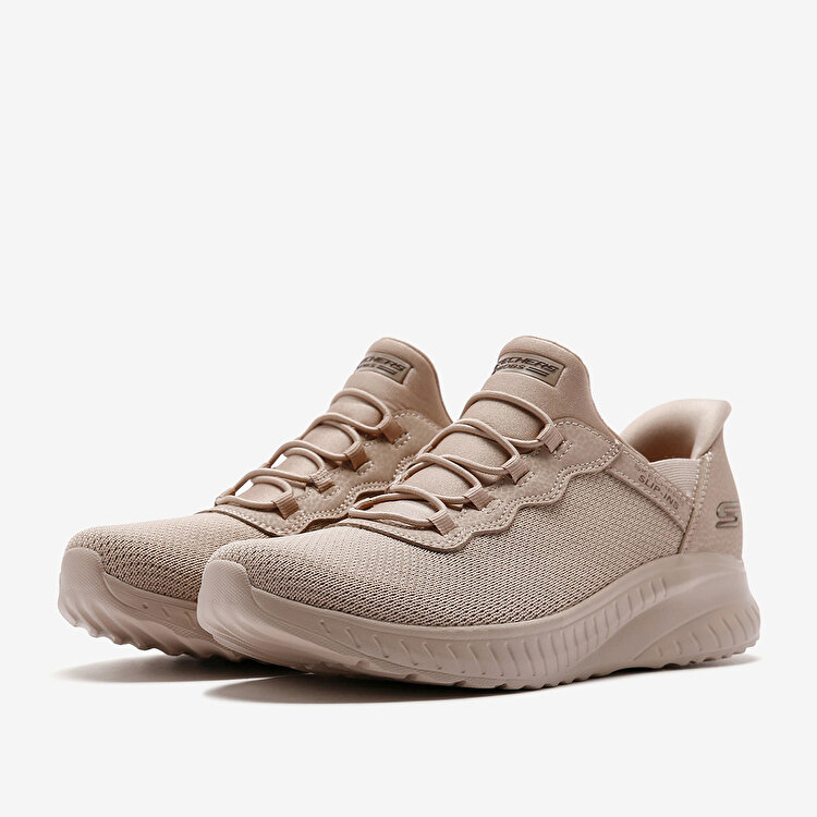 Skechers Bobs Squad Chaos Kadın Bej Spor Ayakkabı - Görsel 4