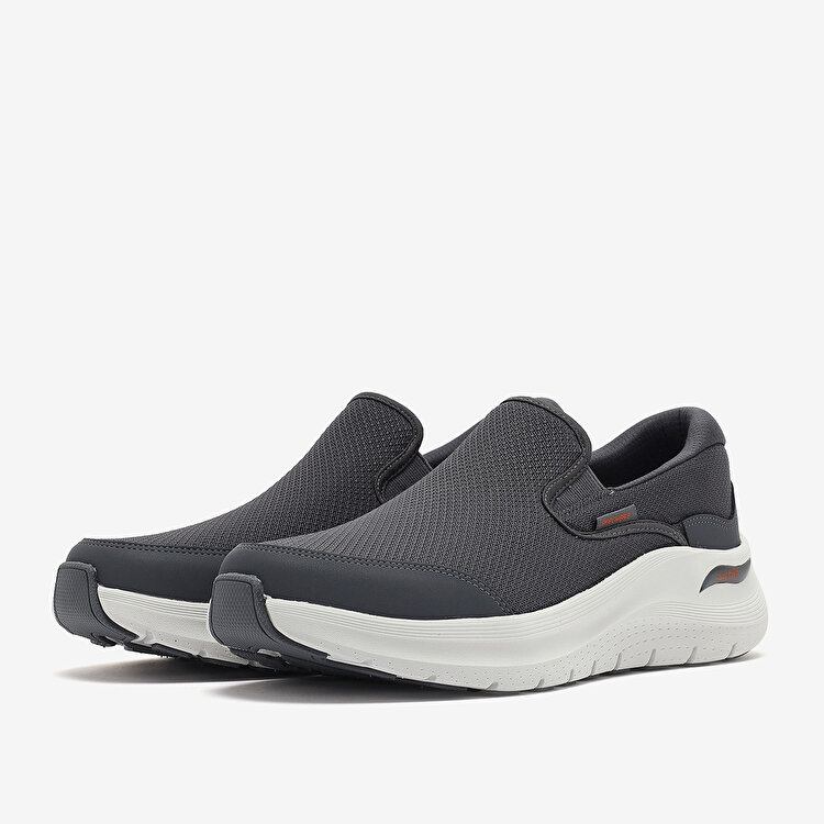 Skechers Arch Fit 2.0 Erkek Gri Spor Ayakkabı - Görsel 4