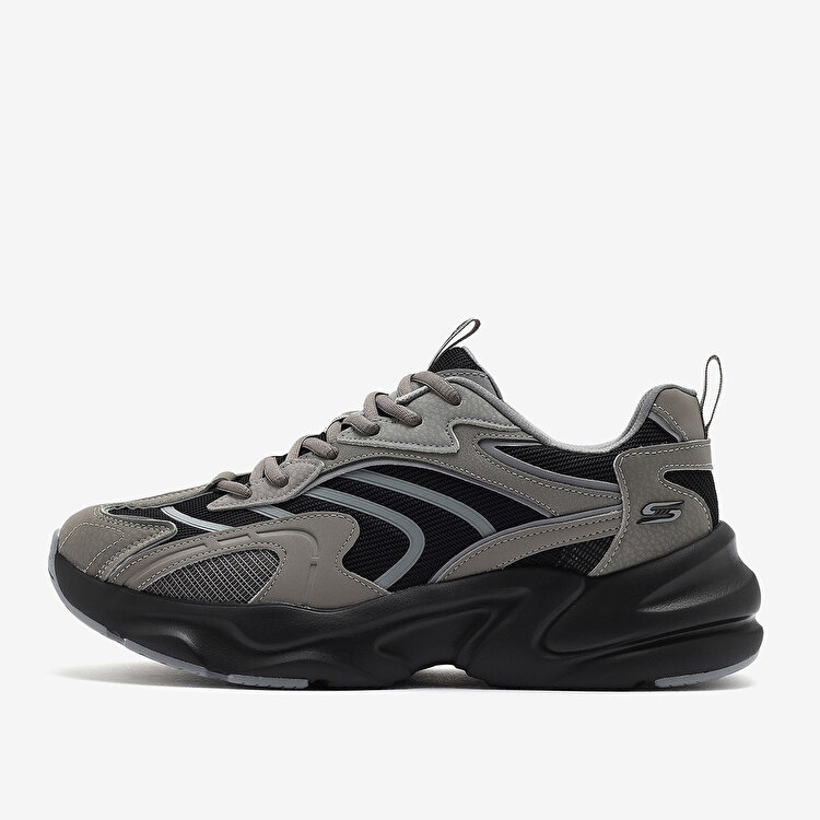 Skechers Bobs Bamina 2 Erkek Gri Spor Ayakkabı