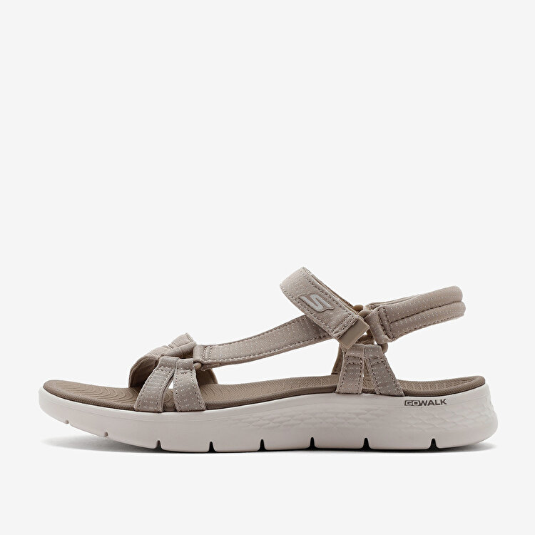 Skechers Go Walk Flex Kadın Bej Sandalet - Görsel 2