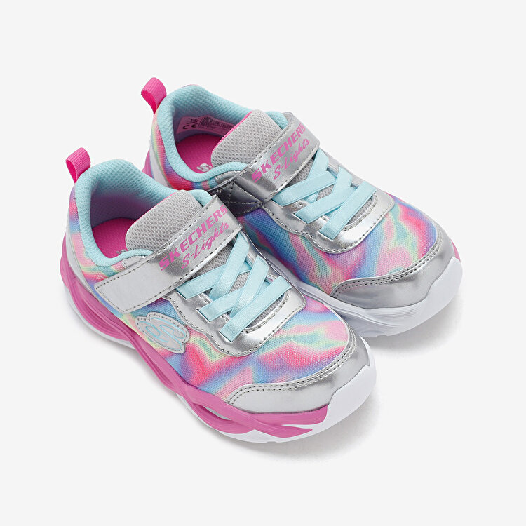 Skechers Twisty Glow Kız Çocuk Çok Renkli Spor Ayakkabı - Görsel 5