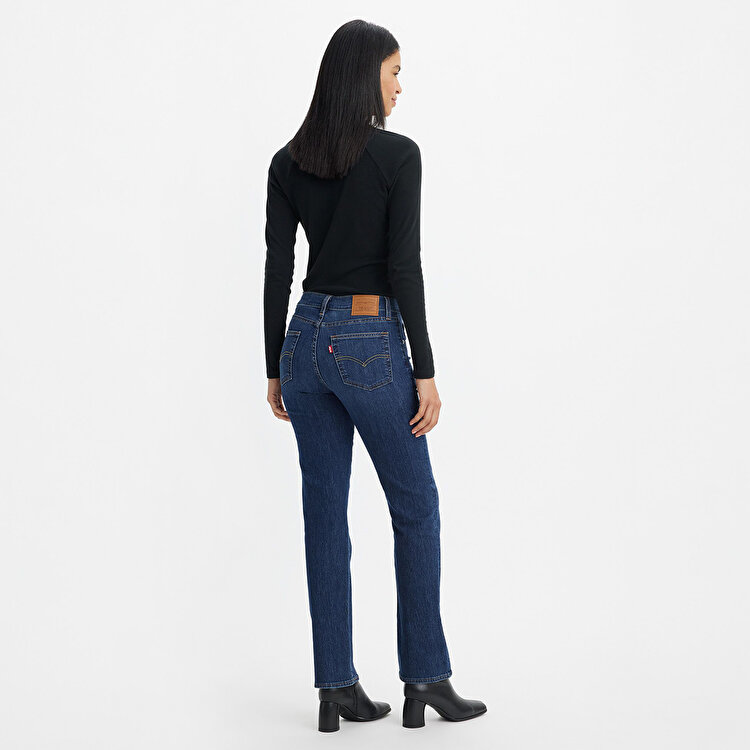 Levi's 724 High Rise Straight Kadın Lacivert Jean