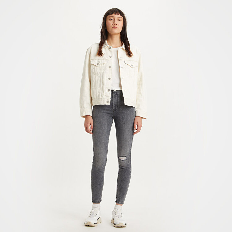 Levi's 720 High Rise Super Skinny Kadın Gri Jean