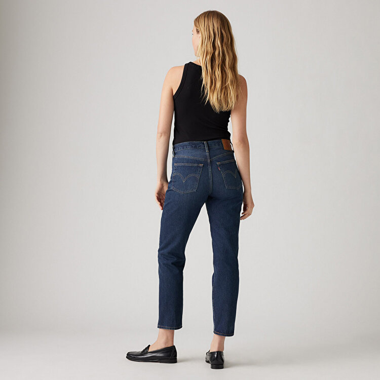 Levi's 501 Crop Kadın Lacivert Jean