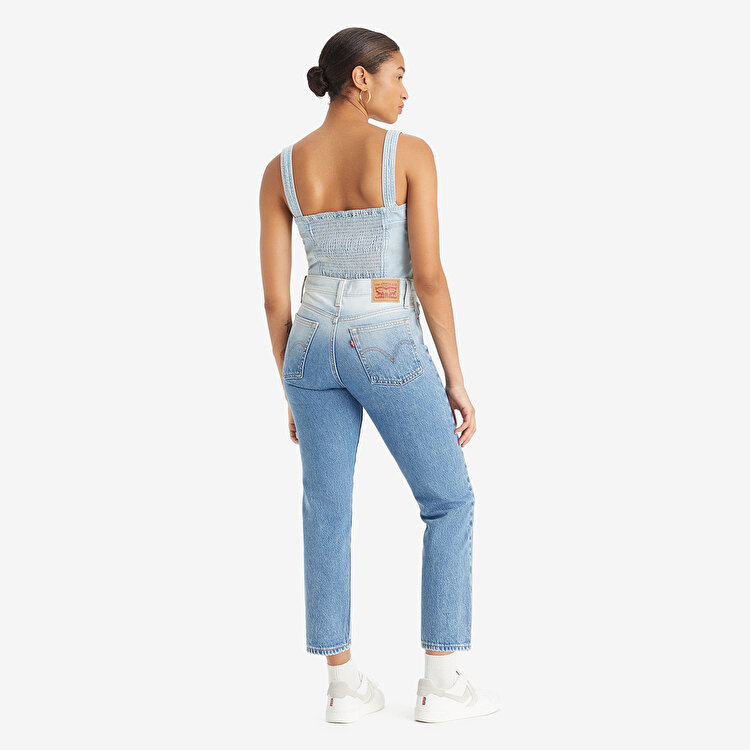 Levi's Wedgie Straight Kadın Mavi Jean 34964-0211 - Sporthink