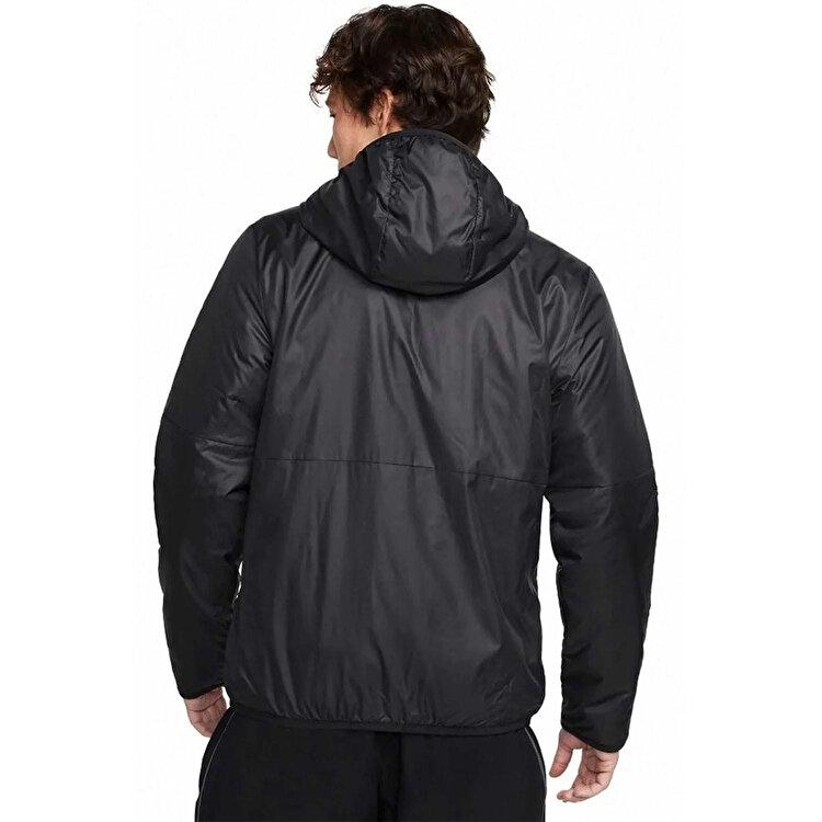 Nike Therma Repel Park Erkek Siyah Kapüşonlu Mont