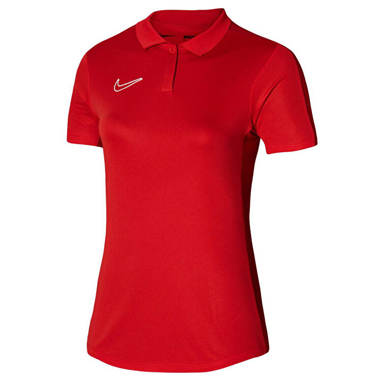 Nike Academy Dri Fit Kadın Kırmızı Polo Yaka Tişört