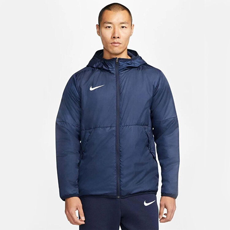 Nike Therma Repel Park Erkek Lacivert Kapüşonlu Mont