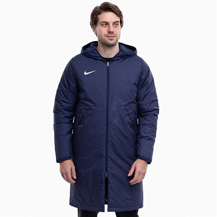 Nike Repel Park Erkek Lacivert Kapüşonlu Mont
