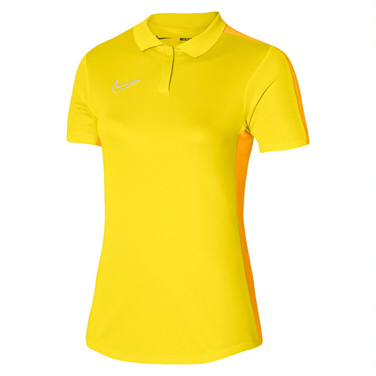Nike Academy Dri Fit Kadın Sarı Polo Yaka Tişört