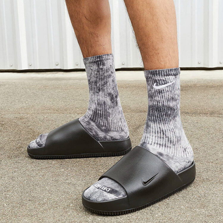 Nike Calm Slide Erkek Siyah Terlik - Görsel 4