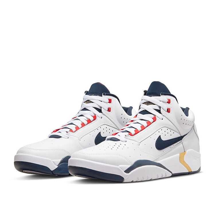 Nike Nike Air Flight Mid Erkek Beyaz Basketbol Ayakkabısı Basketbol Ayakkabıları | Sporthink Beyaz - 4. görsel