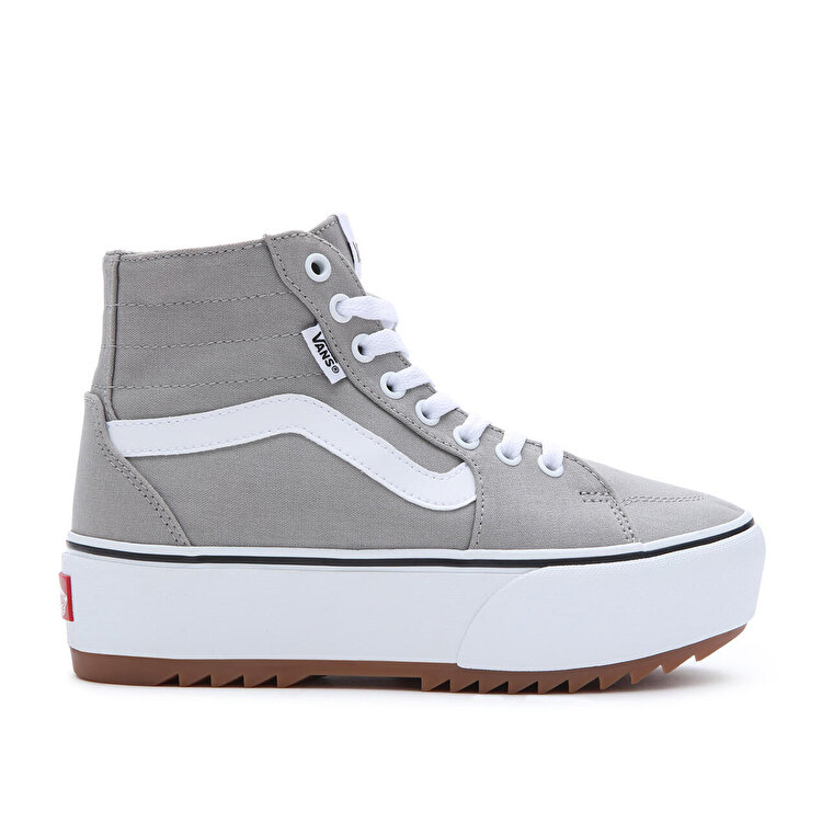 Vans Filmore Hi Tapered Platform St Kadın Gri Sneaker - Görsel 2