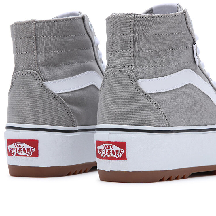 Vans Filmore Hi Tapered Platform St Kadın Gri Sneaker - Görsel 5