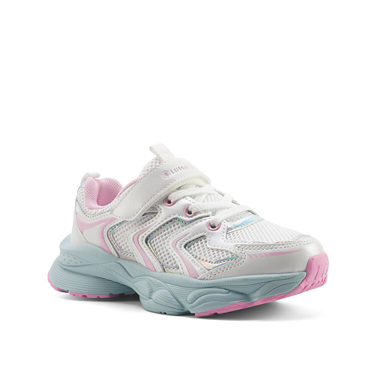 Lumberjack Gum Kız Çocuk Beyaz Koşu Ayakkabısı - Görsel 3