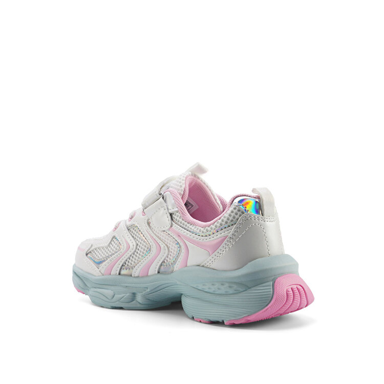 Lumberjack Gum Kız Çocuk Beyaz Koşu Ayakkabısı - Görsel 4