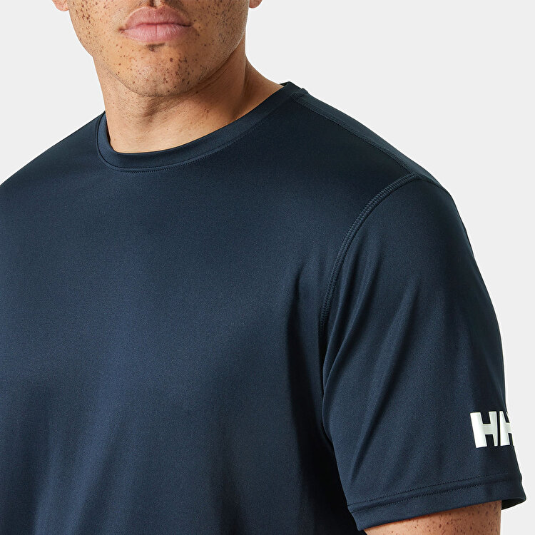 Helly Hansen HH Tech 2.0 Erkek Lacivert Yuvarlak Yaka Tişört