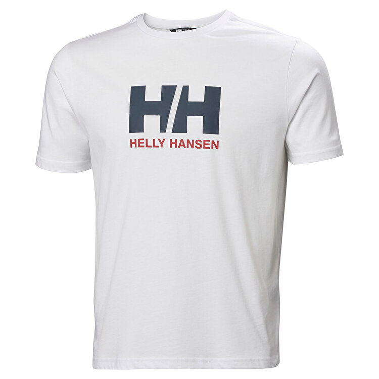 Helly Hansen HH Logo 3.0 Erkek Beyaz Yuvarlak Yaka Tişört