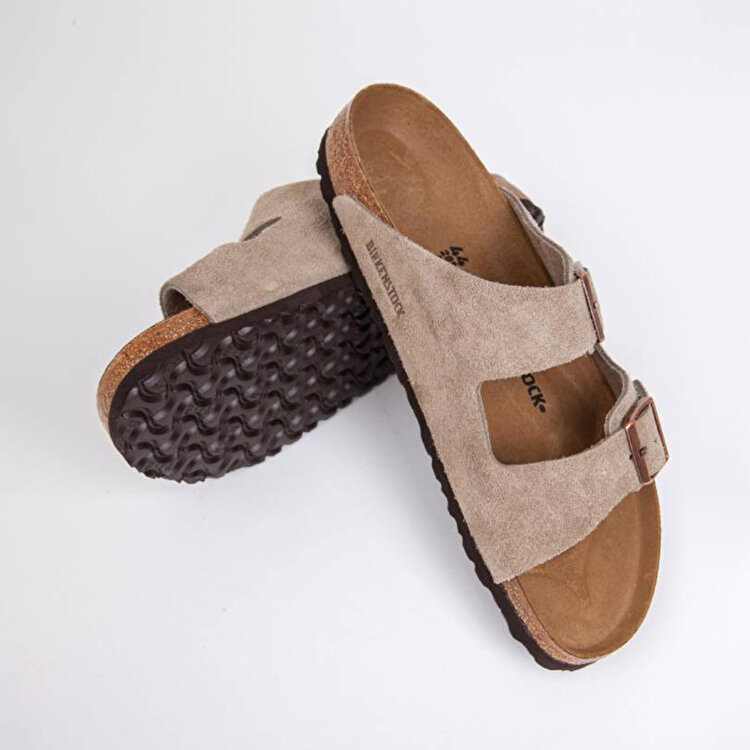 Birkenstock Arizona Vl Kadın Bej Terlik - Görsel 4